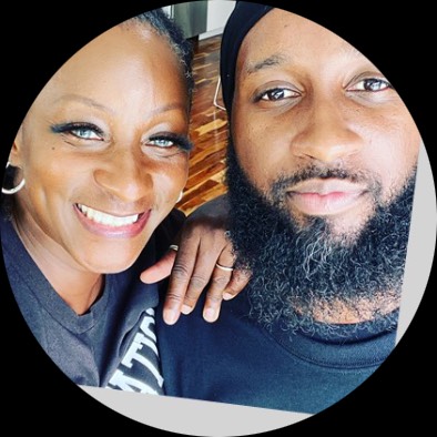 Sharon Perrin and DeAndre Brown Photo