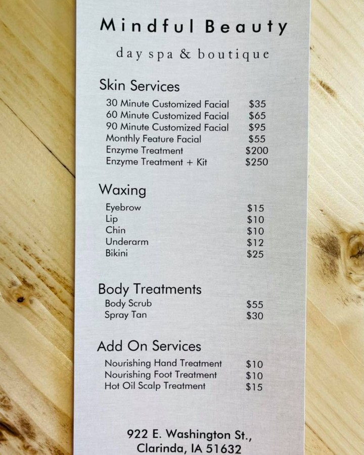 Mindful Beauty Day Spa Image